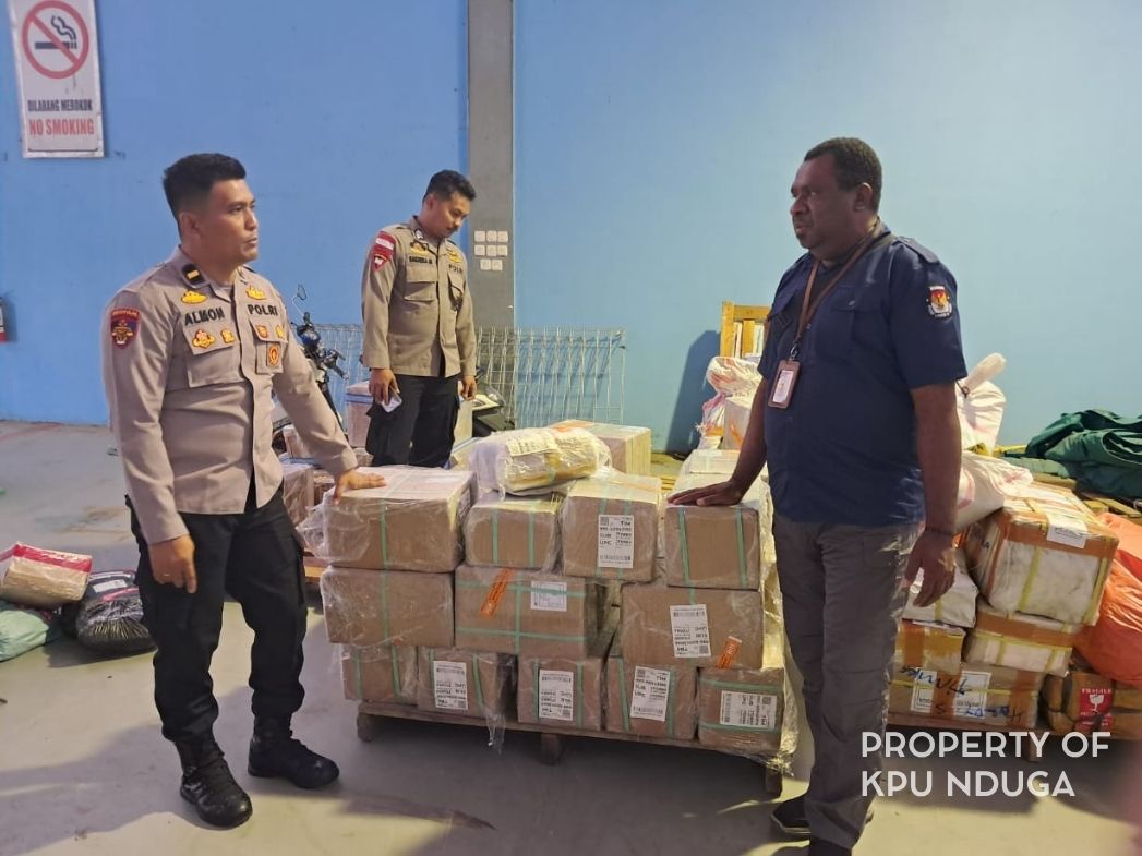 Pengamanan pemilu Kabupaten Nduga