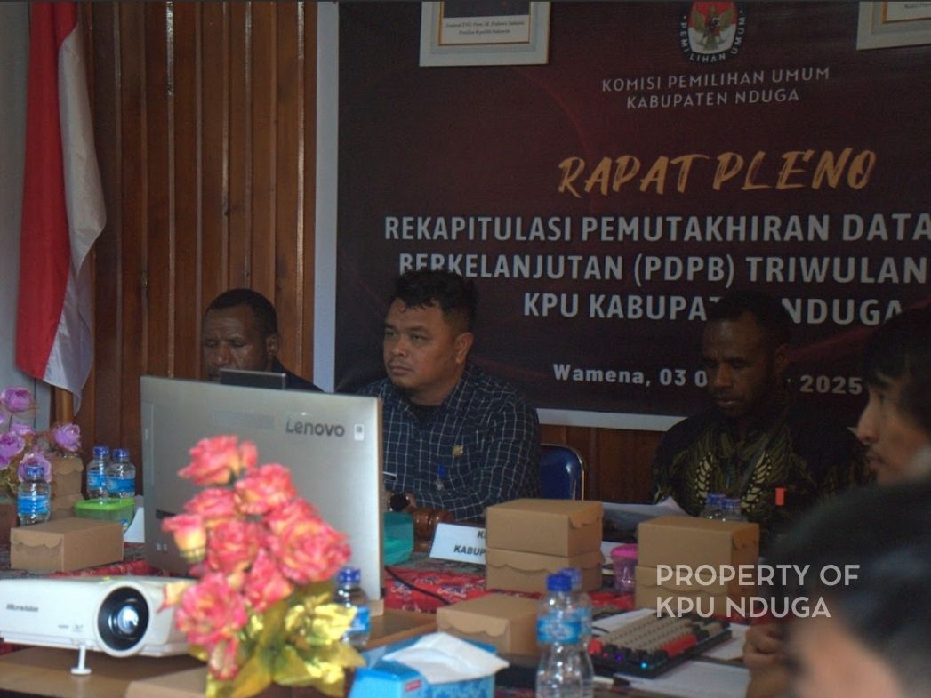 PDPB TW III KPU Nduga
