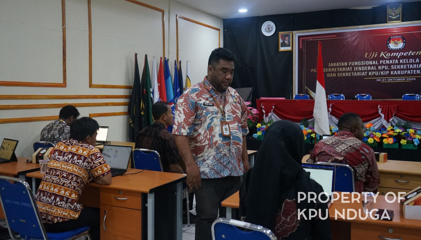 Uji Kompetensi, KPU Nduga