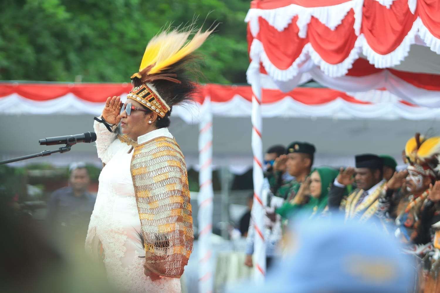 Ribka Haluk, KPU Nduga